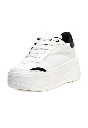 Tenis Blanco-Negro Maniqueo Eclipse