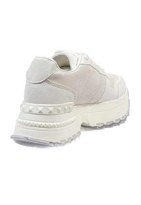 Tenis Blanco Maniqueo Heel