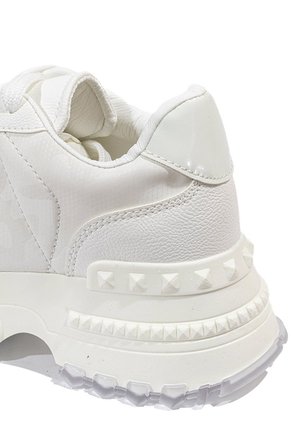 Tenis Blanco Maniqueo Heel