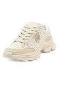 Tenis Beige Maniqueo Linear de Maniqueo