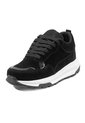Tenis Negro Maniqueo Lucy de Maniqueo