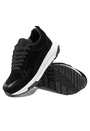 Tenis Negro Maniqueo Lucy