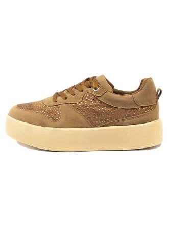 Tenis Miel Maniqueo Retro Maniqueo