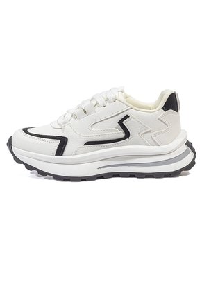 Tenis Blanco-Negro Maniqueo Stepz