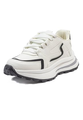 Tenis Blanco-Negro Maniqueo Stepz