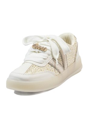 Tenis Blanco Maniqueo Velvet