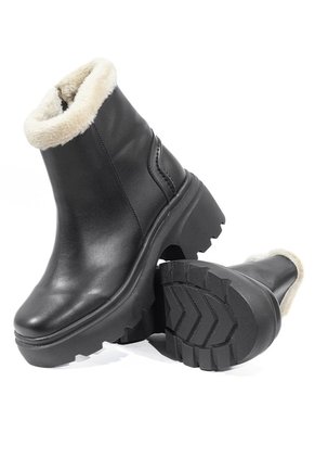 Botines Negro Maniqueo Bo