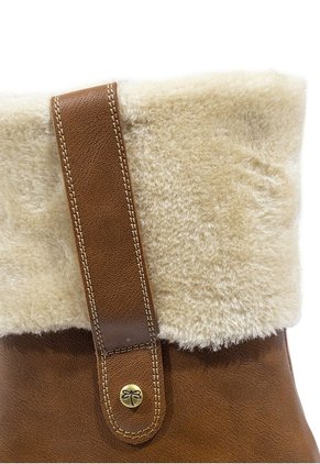 Botines Miel Maniqueo Boho
