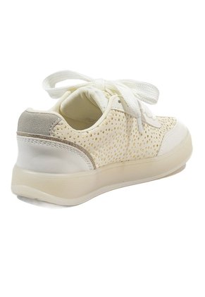 Tenis Blanco Maniqueo Velvet