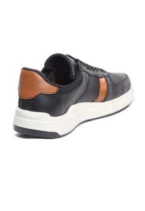 Zapatos Cuero Negro-Miel Maniqueo Walker