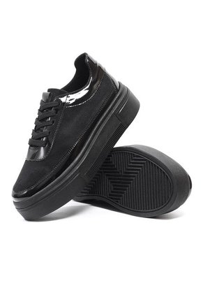 Tenis Negro Maniqueo Aura