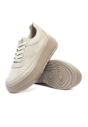 Tenis Beige Maniqueo Aura
