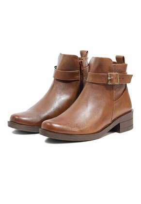 Botines Miel Maniqueo Cira