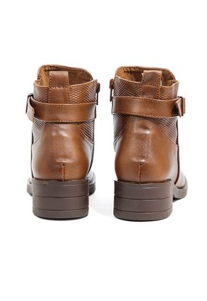 Botines Miel Maniqueo Cira