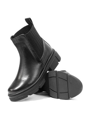 Botines Negro Maniqueo Hera