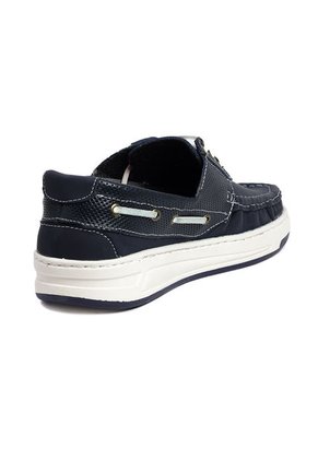 Zapatos Cuero Azul Maniqueo Eze