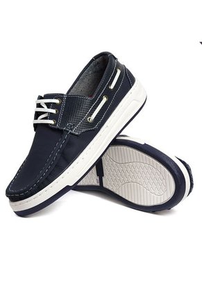 Zapatos Cuero Azul Maniqueo Eze