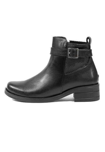 Botines Negro Maniqueo Cira