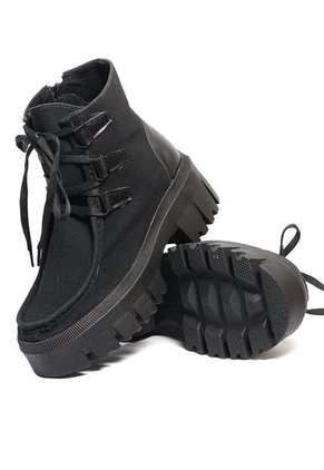 Botines Negro Maniqueo Mila