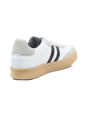 Tenis Blanco-Negro Maniqueo Beni