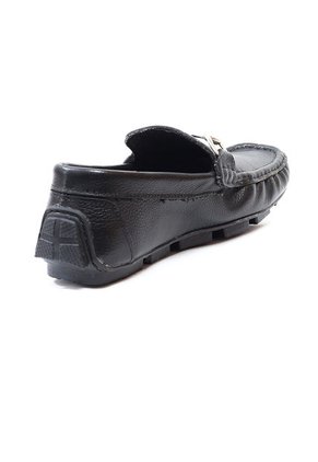 Zapatos Cuero Negro Maniqueo Robert