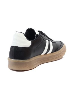 Tenis Negro-Blanco Maniqueo Beni