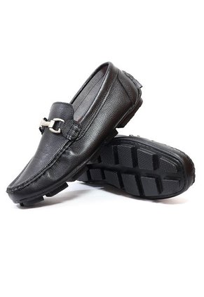 Zapatos Cuero Negro Maniqueo Robert