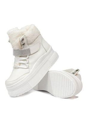 Botines Blanco Maniqueo Selene