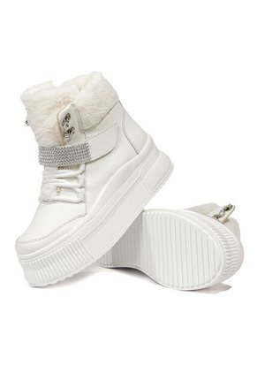 Botines Blanco Maniqueo Selene
