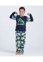 Pijama Niño Estampada Color Azul Oscuro Manpotsherd Ref: PNL de Manpotsherd
