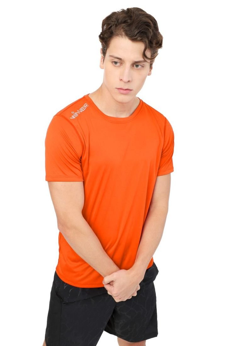 Camiseta deportiva naranja on sale