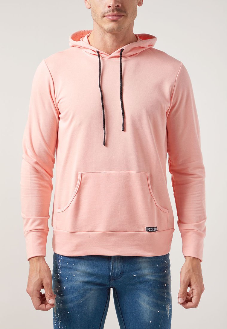 Salmon color hoodie sale