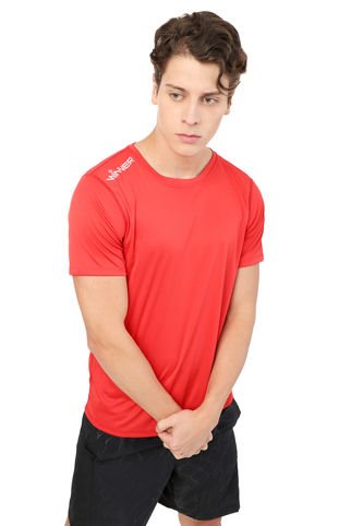 Manpotsherd - Camiseta Deportiva Sport Hombre ROJO Manpotsherd