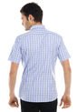 Camisa Blanco-Azul Manpower de Manpower