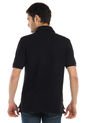 Camiseta Polo Manpower Negro de Manpower