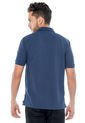 Camiseta Polo Manpower Azul Oscuro de Manpower