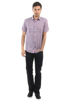 Camisa Manpower Rojo