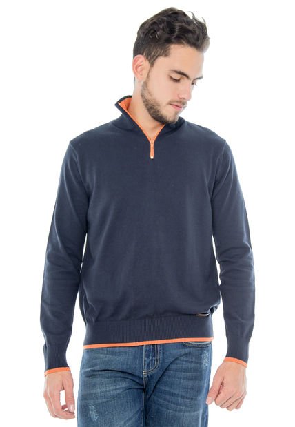 Sweater Manpower Azul Oscuro