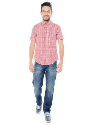 Camisa Manpower Rojo