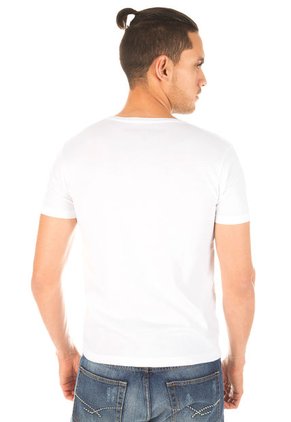 Camiseta Manpower Blanco