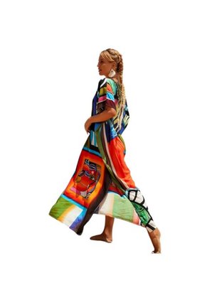 Tunica Playera Manta Wayuu Salida De Baño