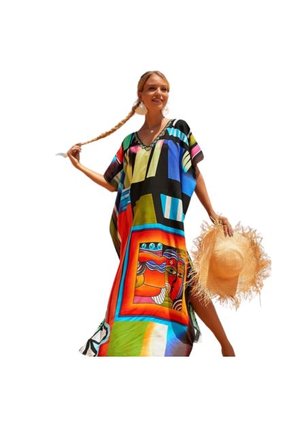 Tunica Playera Manta Wayuu Salida De Baño