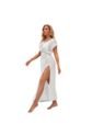 VESTIDO DE PLAYA BLANCO de Mantarraya Beachwear