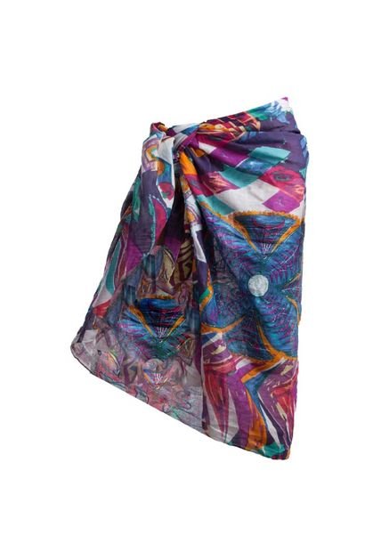 Pareo Mar de Plata Morado