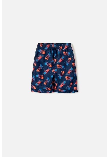 Pantaloneta De Baño De Mic Con Cordón Para Niño 10