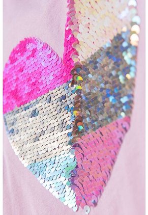 Camiseta De Mic Manga Corta Rosada Para Niña 8