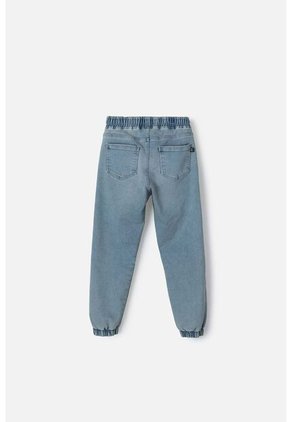 Jogger De Mic Con Cordón Azul Claro Para Niño 4