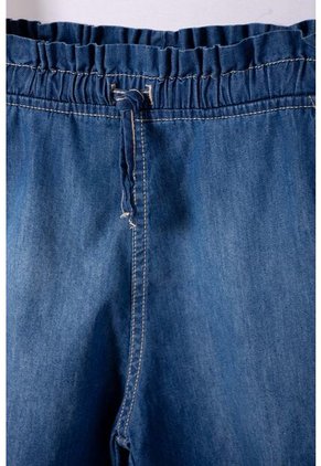 Short De Mic Con Cordón Azul Para Niña 10