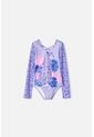 Vestido De Baño Mic Morado Con Estampado Animal Print Para Niña 8 de MARCA MIC
