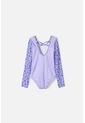 Vestido De Baño Mic Morado Con Estampado Animal Print Para Niña 8 de MARCA MIC